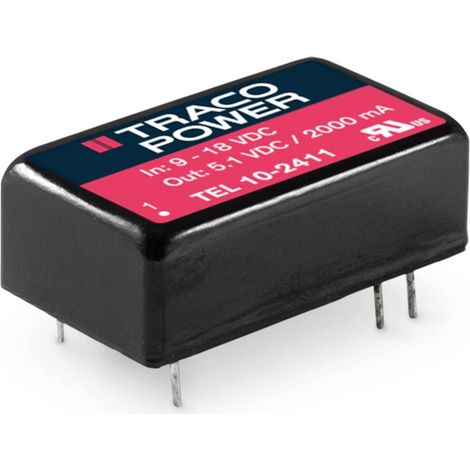 TracoPower TEL 10-1211 Convertitore DC/DC da circuito stampato 2 A 10 W Num. uscite: 1 x Contenuto 1 pz. (1/2)