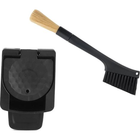 Adaptateur pour capsules transformable en porte-capsules, compatible avec le Crema Maker et son pinceau. (1/5)