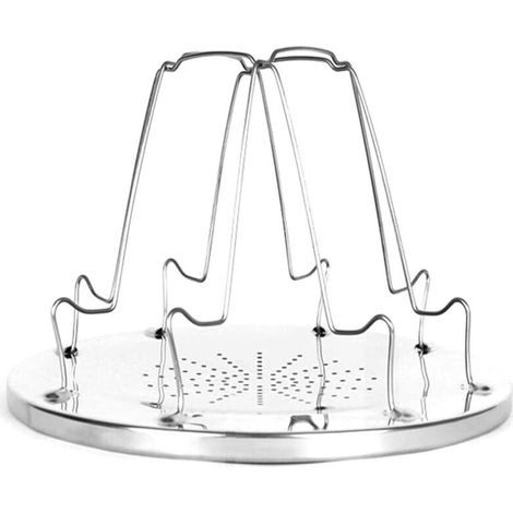 Grille pain pliable quatre tranches pour camping et gazinière accessoire pour barbecue et randonnée toasteur portable lot de 1 (1/5)