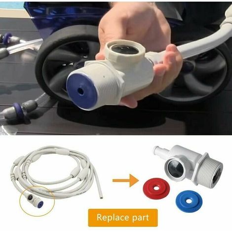 91009001 Assemblage de connecteur Mural Universel pour pièces de Rechange du Nettoyeur de Piscine pour Polaris 380, 280, 180