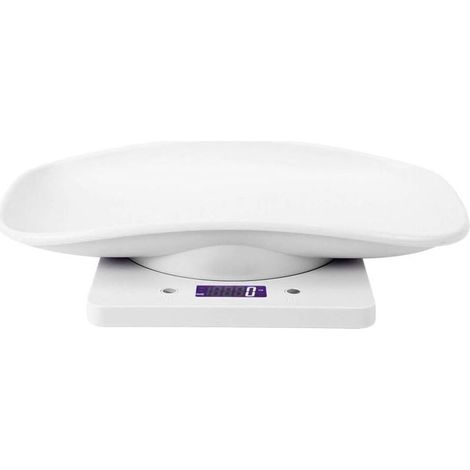 Balanza electrónica para bebés, balanza digital de 10 kg/1 g, balanza electrónica de precisión para bebés y mascotas, balanza para pesar gatos y perros, herramienta de medición de cocina con pantalla  (1/5)