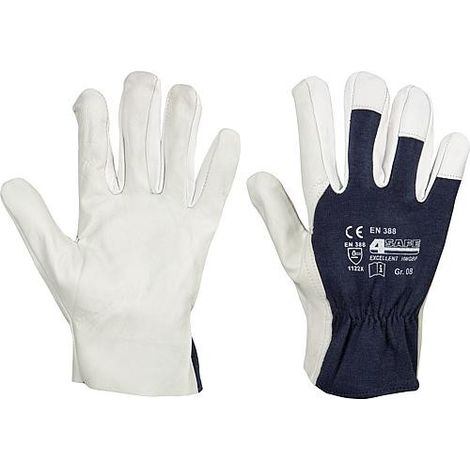 Gants cuir Nappa taille 9 (1/2)
