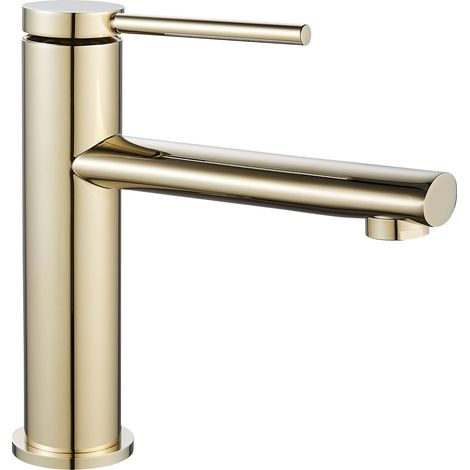 Basin faucet REA Oval Gold Low (1/5)