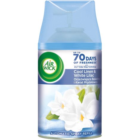 Recharge pour désodorisant automatique Air Wick Coton rafraîchissant Fleur d'amandier 250 ml