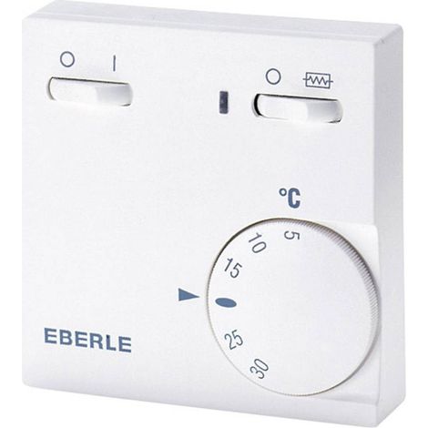 Eberle 111110351100 RTR-E 6181 termostato blanco puro