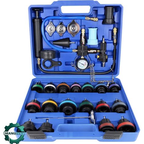 Manuzen - Kit Recharge Liquide Refroidissement Et Purge Pneumatique Universel