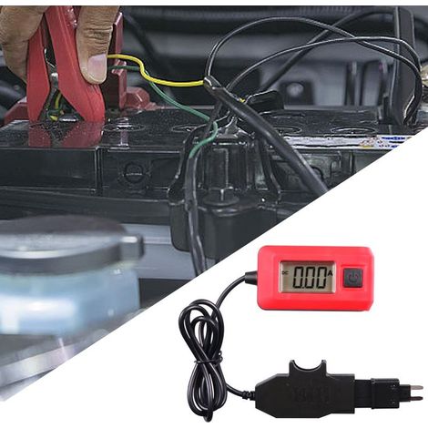 12V Testeur de Courant Automatique,Automobiles Analyseur de Fuite pour Auto MultimèTre éLectrique Automobile Testeur de Fusible Automatiqaue Outil de Diagnostic (1/4)