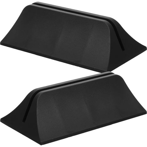 Abaodam Lot de 2 clips fixation pour cloisons bureau en plastique (1/5)