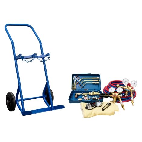 Kit complet AUTOGEN - sans bouteilles de gaz KEK 17/10m - Ensemble / 10 l