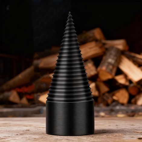 Percuteur Multifonction 32mm Anti‑Glissement avec 3 Poignées pour Bois‑Bûches Carbon Steel Home Outdoor (1/5)