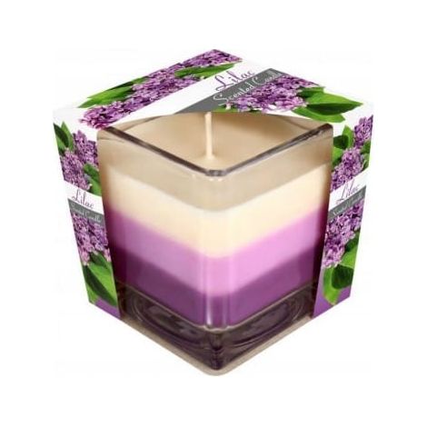 Vela aromática en tarro sin tapa, 8x8 cm, hasta 30 horas de duración, 170 g.