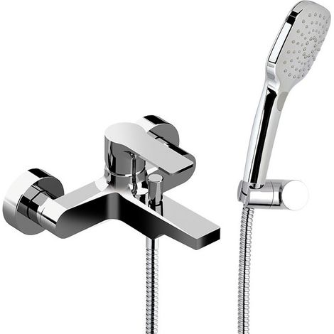 Reflex kit miscelatore per vasca cromo