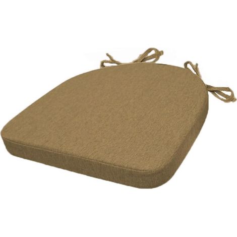 Coussin chaise forme U marron 43405cm cm, épais, antidérapant, cuisine/terrasse/jardin/bureau