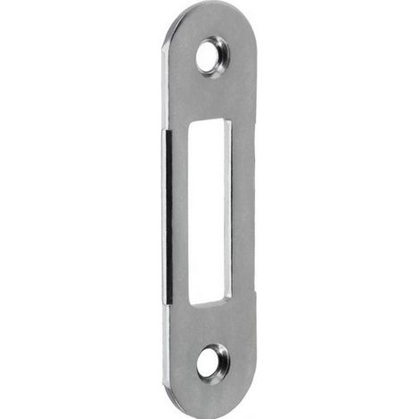 1PZ CONTROPIASTRA B/TONDO mm.240x22 cromato opaco