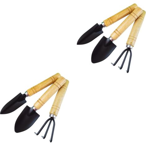 6 Pièces Costume Trois Pièces Outil Spatule Mini Pelle Jardin Râteau Camping Pelle Jardin Truelle Jardin Pelle (1/5)