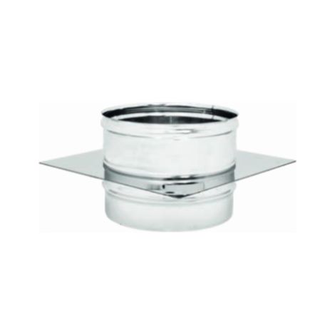 Supporto a solaio mf da 80mm in acciaio aisi 304 (1/2)