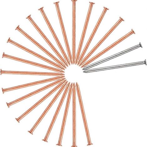 Clous En Cuivre - 8,9 Cm - Pour Élimination Des Souches D'arbres - 20 Pièces (1/5)