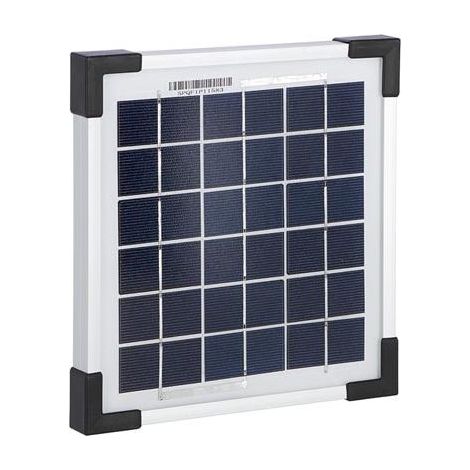 Panel solar de 4W para electrocercas – Soporte para dispositivos de 9V (1/3)