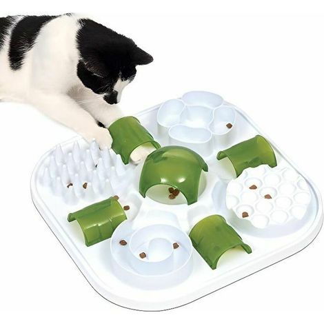 Cat-it Catit Play Treat Puzzle interaktives Spielzeug grün