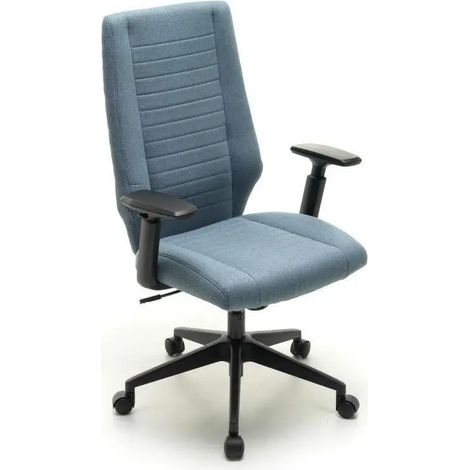Sillón ergonómico Confort azul jeans 70x70x102-115