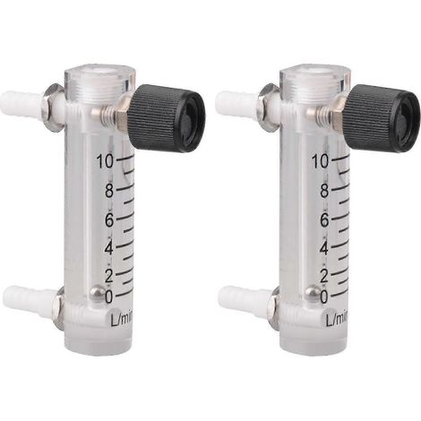 2 débitmètres Lzq-3 0-10 l/min pour gaz, en acrylique, outils de mesure, édition 0519 (1/3)