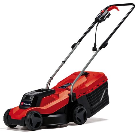 Einhell Tondeuse à gazon électrique GC-EM 1000/32 (1 000 W largeur de coupe 32 cm, hauteur de coupe réglable à 3 niveaux,bac collecteur 30L)