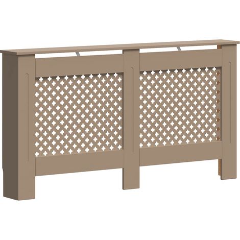 Copertura per Radiatore 152x19x81,5 cm in MDF vidaXL (1/5)