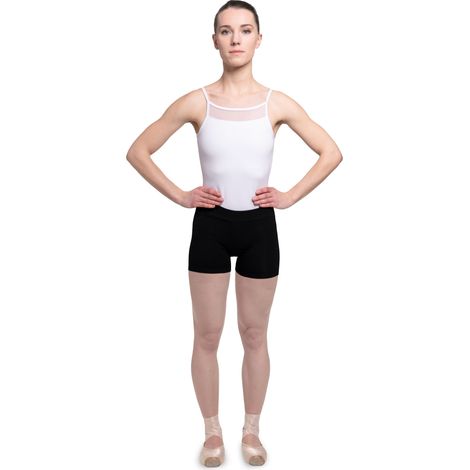 Frygia - pantalones cortos de ballet para mujer negros Frygia pantalones cortos de gimnasia y danza negros L (1/5)