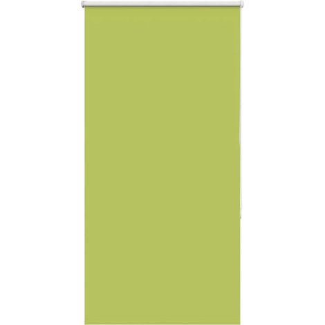 Verdunkelungsrollo Grün 75x130 cm Stoffbreite 70,7 cm Polyester