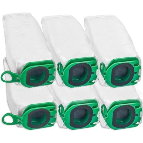 Sacs d'aspirateur Kobold VB100 VK135/VK140/VK200 (paquet de 6)-AquaForge (1/4)