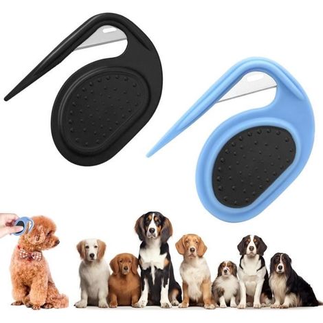 Peigne à Nouer - Non spécifié - Peigne Ergonomique - Pour Chats - Démêlage Efficace - Poignée Confortable (1/4)
