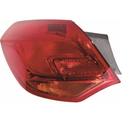 Feu arrière gauche extérieur rouge 5 portes Opel Astra J phase 1 2010-2012