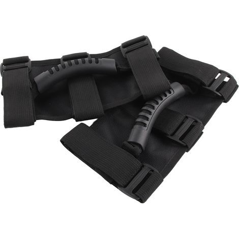 Dachhaltegriffe für Jeep YJ TJ JK JKU 1995-2007, schwarze Haltegriffe, Innenausstattung (1/5)
