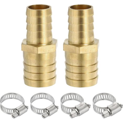 2 Pièces Réducteur de Tuyau en Laiton de 3/4" à 1" pour Air (1/5)