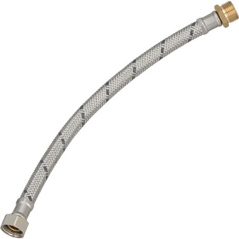 Raccordo flessibile femmina-maschio da 3/8” per rubinetti da 30 cm (1/5)