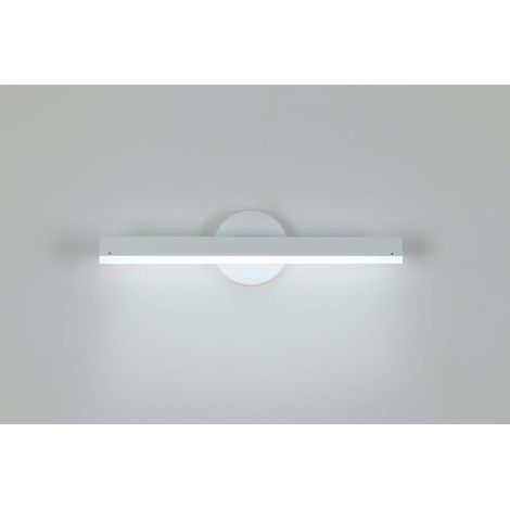 COMELY Applique Murale Interna LED Bianco 12W, Lampada da Parete in Alluminio Girevole a 360°, Applique Murale Moderna per Soggiorno, Camera da Letto, Scale e Corridoi - Luce Bianca 6500K (1/5)