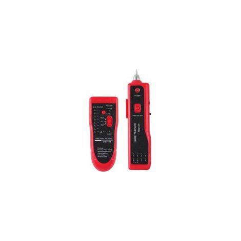 Traceur de Câble Électrique RJ45 RJ11 Ethernet LAN - Testeur de Câble Réseau Multifonction avec Continuité et Toner Tracer - Outil Idéal pour Techniciens Télécom et Bricoleurs Domestiques Red