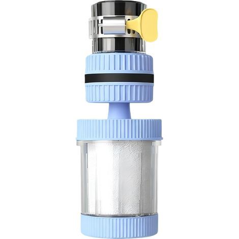 Filtre À Eau Pour Robinet - Purificateur De Robinet Filtration Purificateur Adoucissant Pour Eau Dure - Pour Cuisine Évier Douche Salle De Bain Plan De Travail Maison (1/5)