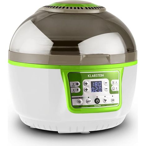 Klarstein VitAir Turbo freidora sin aceite freidora dietetica 10 lt 1400W verde (1/5)