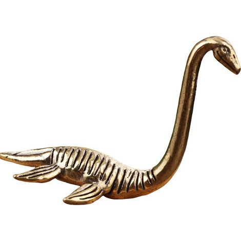 Statue Nessie - Sculpture En Laiton - Décoration Intérieure Pour Étagère Bureau Table Basse - Lot De 1 Ou 2 Pièces (1/5)