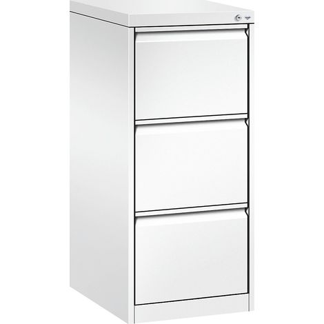 C+P, Armoire à fiches ACURADO, 1 rangée, 3 tiroirs, blanc (1/2)