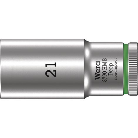 Llave de vaso larga con arrastre de 3/8 8790 HMB Deep 210 - Wera (1/5)