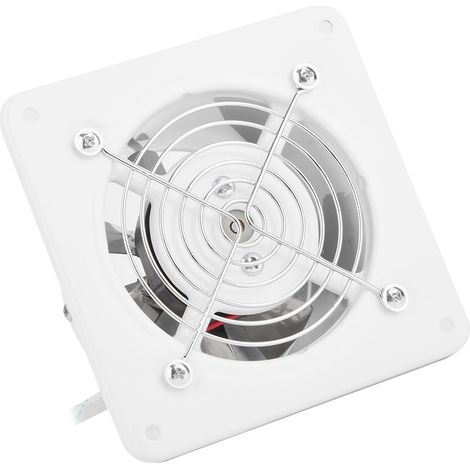 Ventilateur mural 25W 220V, silencieux, pour salle de bain, cuisine, garage, ventilation. (1/5)