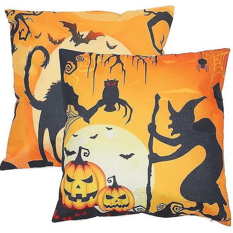 housses de traversin d'Halloween (1/3)
