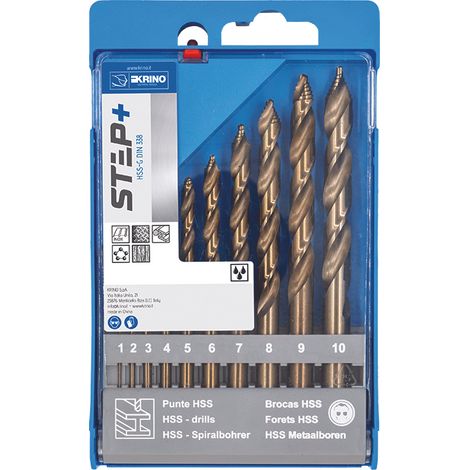 Krino 10 01402 Punte Hss Rettif.step Sr 10 Pezzi 1mm