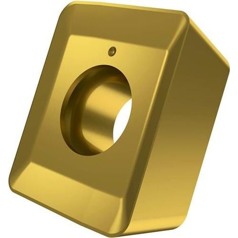 Fräswendeschneidplatte ISO LNET 160616SR-R:M8330 D.5,9mm PVD beschichtet Gold (1/2)