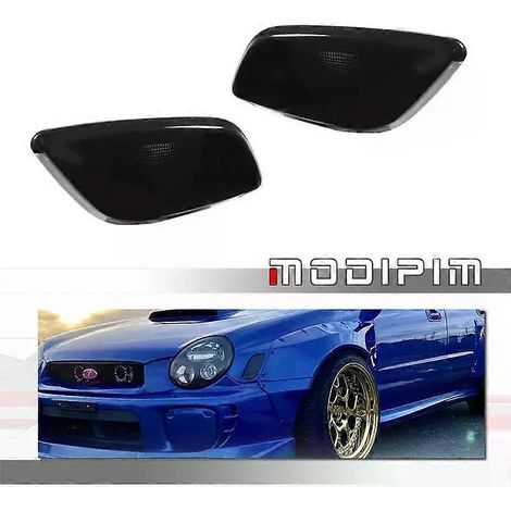 Boîtiers de clignotants latéraux de pare-chocs avant pour Subaru Impreza RS TS WRX 2002-2003 (ampoules et douilles non incluses). (1/5)