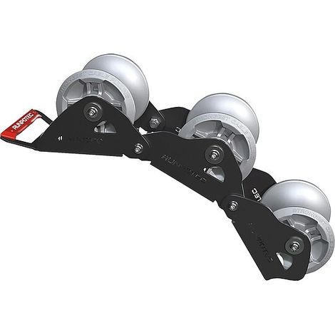 Kabelumlenkrolle Runpotec 3-gliedrig - bis 9,04 kg, Kabel Ø 100 mm