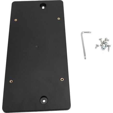 Support de plaque d'immatriculation arrière avec clé en L et vis 1698170211 support de montage de pare-chocs pour S4 S5 S6 S8 (1/2)