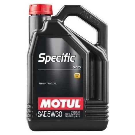 Huile moteur Motul Specific RN 0720 5W30 acea C4 5L